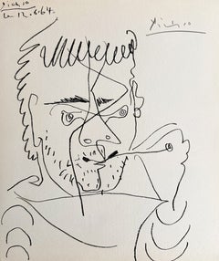 Pablo Picasso (1881–1973) Complete portfolio of 9 lithographs on BFK Rives- 1965