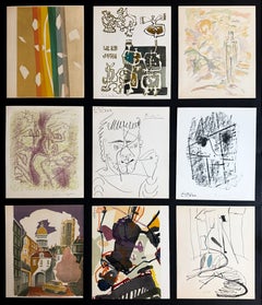 Pablo Picasso (1881–1973) Complete portfolio of 9 lithographs on BFK Rives- 1965
