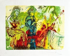 Salvador Dalí (1904–1989) – L’Été – Color lithograph on Arches paper