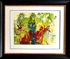 Salvador Dalí (1904–1989) – L’Été – Color lithograph on Arches paper