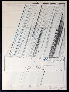 Cy Twombly (1928–2011) – Litografia offset a colori su carta – 1973