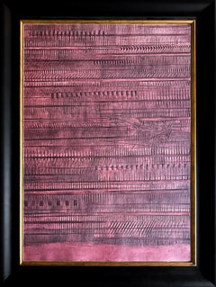 Arnaldo Pomodoro (1926–2025) – Cronaca: 2 Gastone Novelli – Kupferstich – 1977
