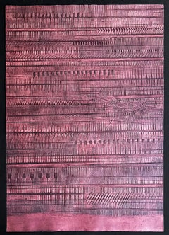 Arnaldo Pomodoro (1926–2025) – Cronaca: 2 Gastone Novelli – Kupferstich – 1977