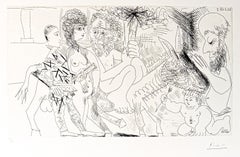 Pablo Picasso (1881–1973) - Etching on BFK Rives paper from the "Suite 347"