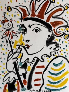 Pablo Picasso (1881–1973) – La Folie – Farblithografie auf Arches-Papier