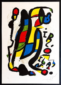 Joan Miró (1893–1983) - Miró Milano - Color lithograph on Arches paper - 1981