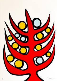 Alexander Calder (1898–1976) – L’albero del bene e del male– Color lithograph