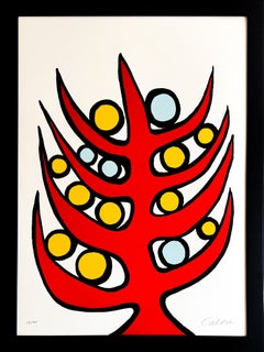 Alexander Calder (1898–1976) – L’albero del bene e del male– Color lithograph