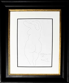 Pablo Picasso (1881–1973) – Femme vue de Dos – Etching on paper – 1956