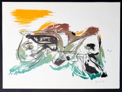 Asger Jorn (1914-1973) - Cuba - Color lithograph on paper - 1970