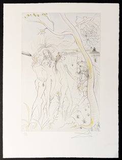 Salvador Dalí (1904–1989) - Jugement de Pâris - Drypoint etching - 1971