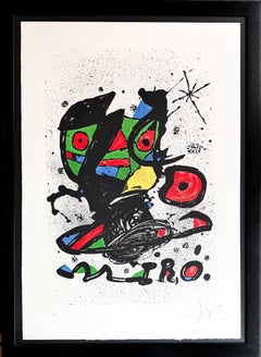 Joan Miró (1893–1983)– ‘Mirò’ exhibition at the Galeria Maeght, Barcelona – 1978