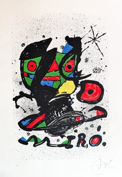Joan Miró (1893–1983)– ‘Mirò’ exhibition at the Galeria Maeght, Barcelona – 1978
