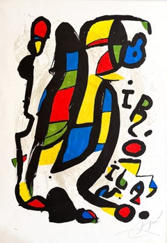 Joan Miró (1893–1983) – Miró Milano – Farblithografie auf Arches-Papier – 1981