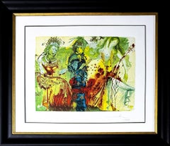 Salvador Dalí (1904–1989) – L’Été – Color lithograph on Arches paper