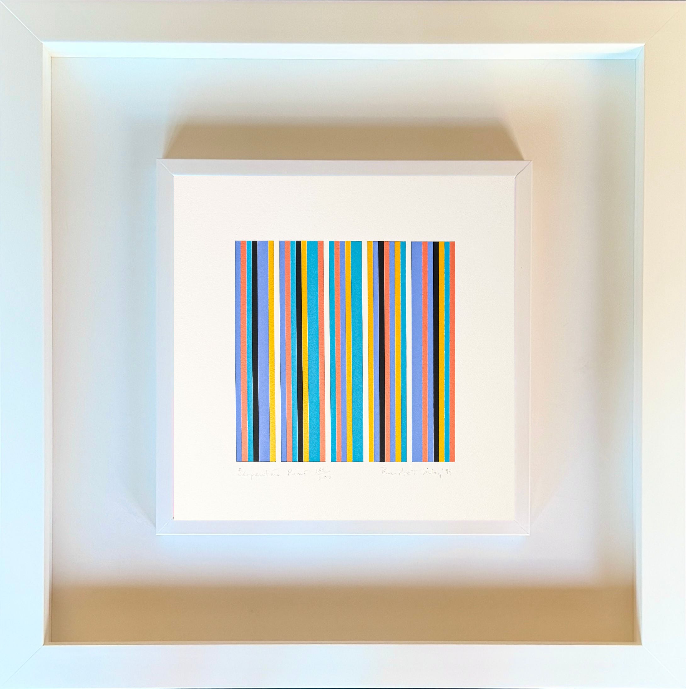 What artwork made Bridget Riley famous?
