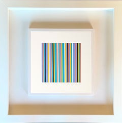 Bridget Riley (1931) - Serpentine Print - Color screenprint on wove paper - 1999