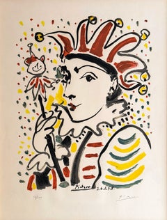 Pablo Picasso (1881–1973) - La Folie - Color lithograph on Arches paper - 1958