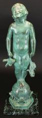 Bronze Sculpture Frog Baby