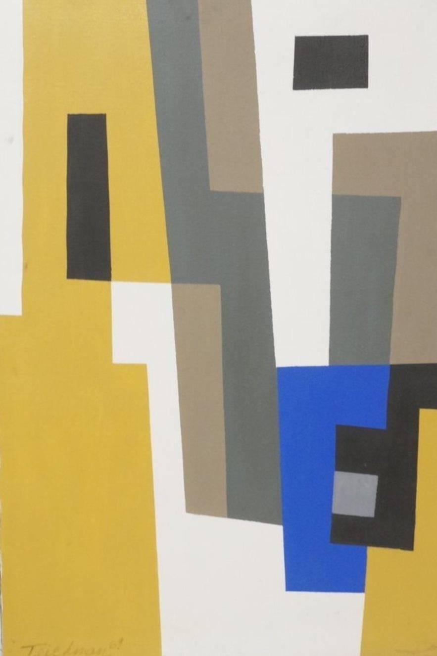 Milton Teichman Abstract Painting - Harmony