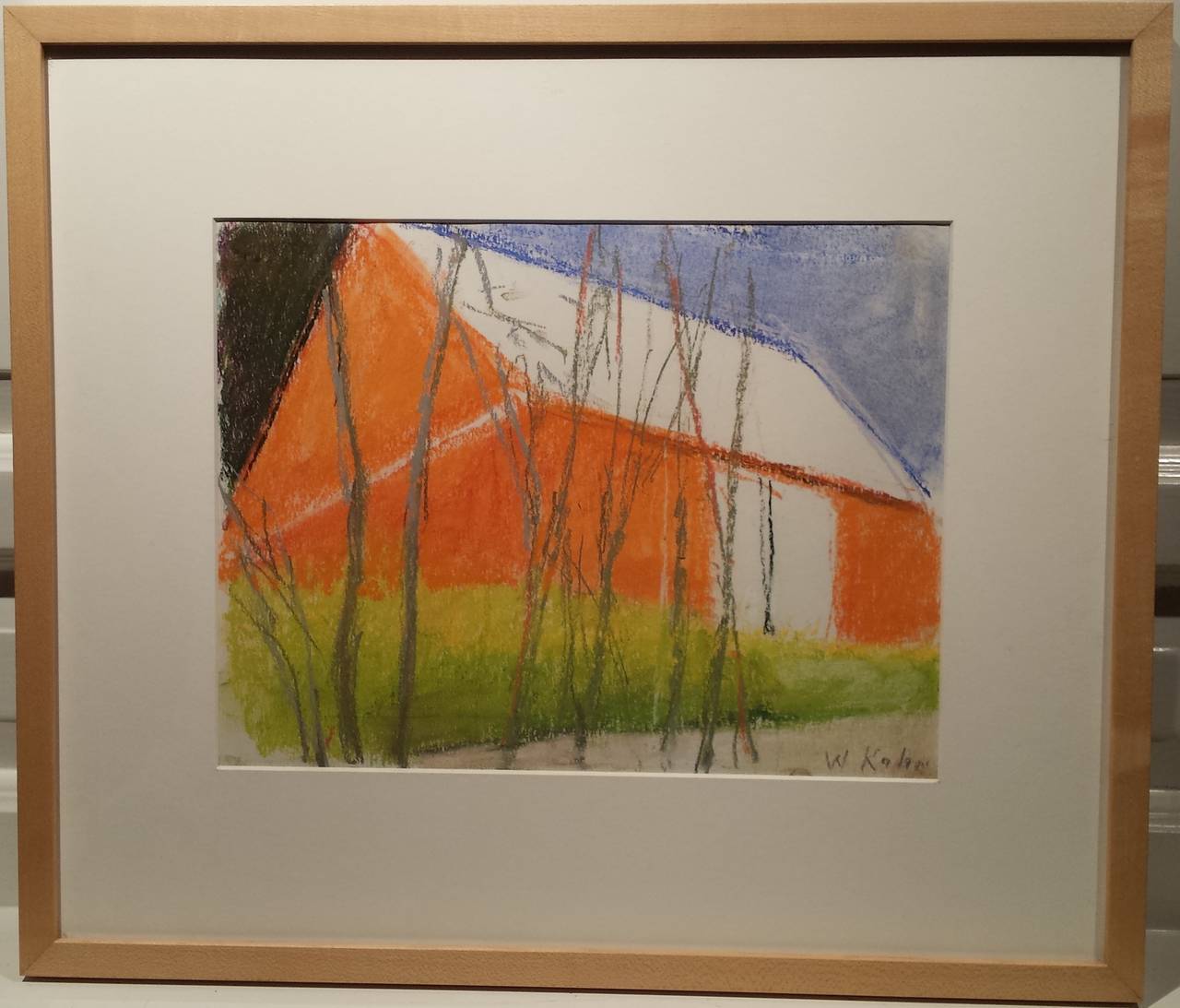 wolf kahn barn paintings