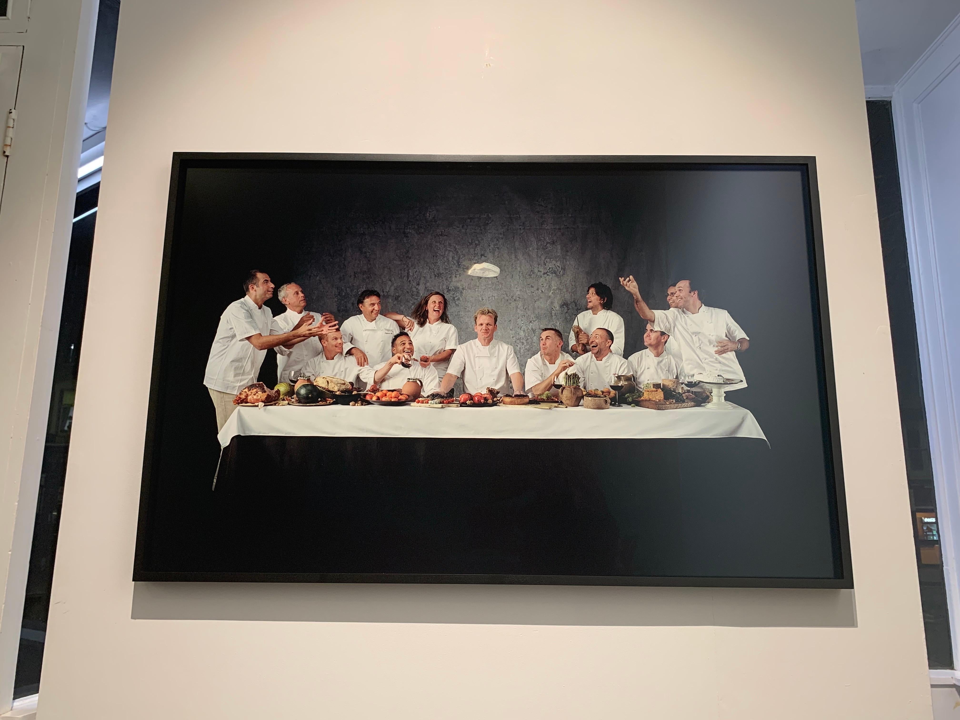 Le dernier plat des chefs - Portrait de 13 chefs à étoiles Michelin - Impression encadrée en vente 6