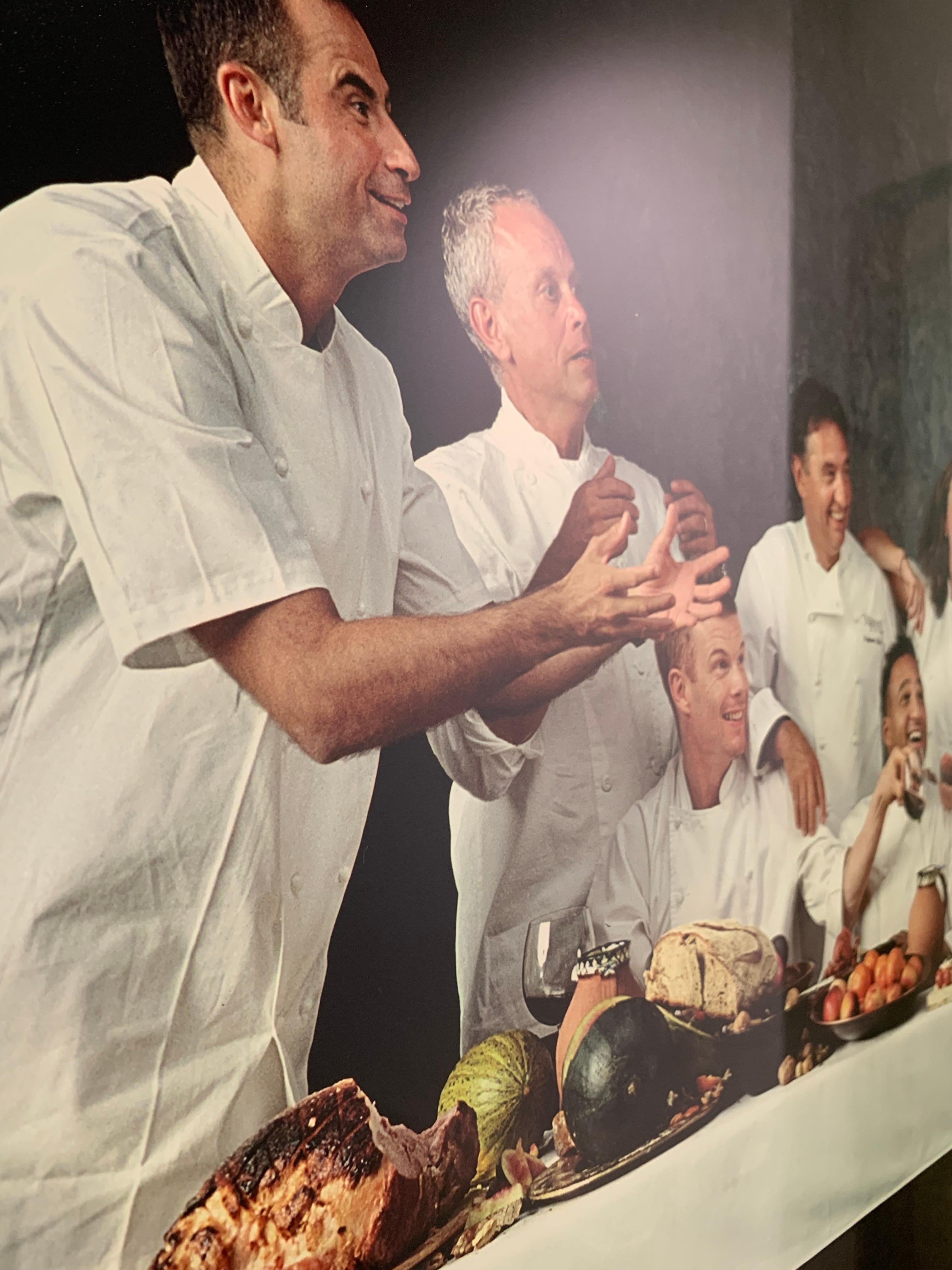 Le dernier plat des chefs - Portrait de 13 chefs à étoiles Michelin - Impression encadrée en vente 8