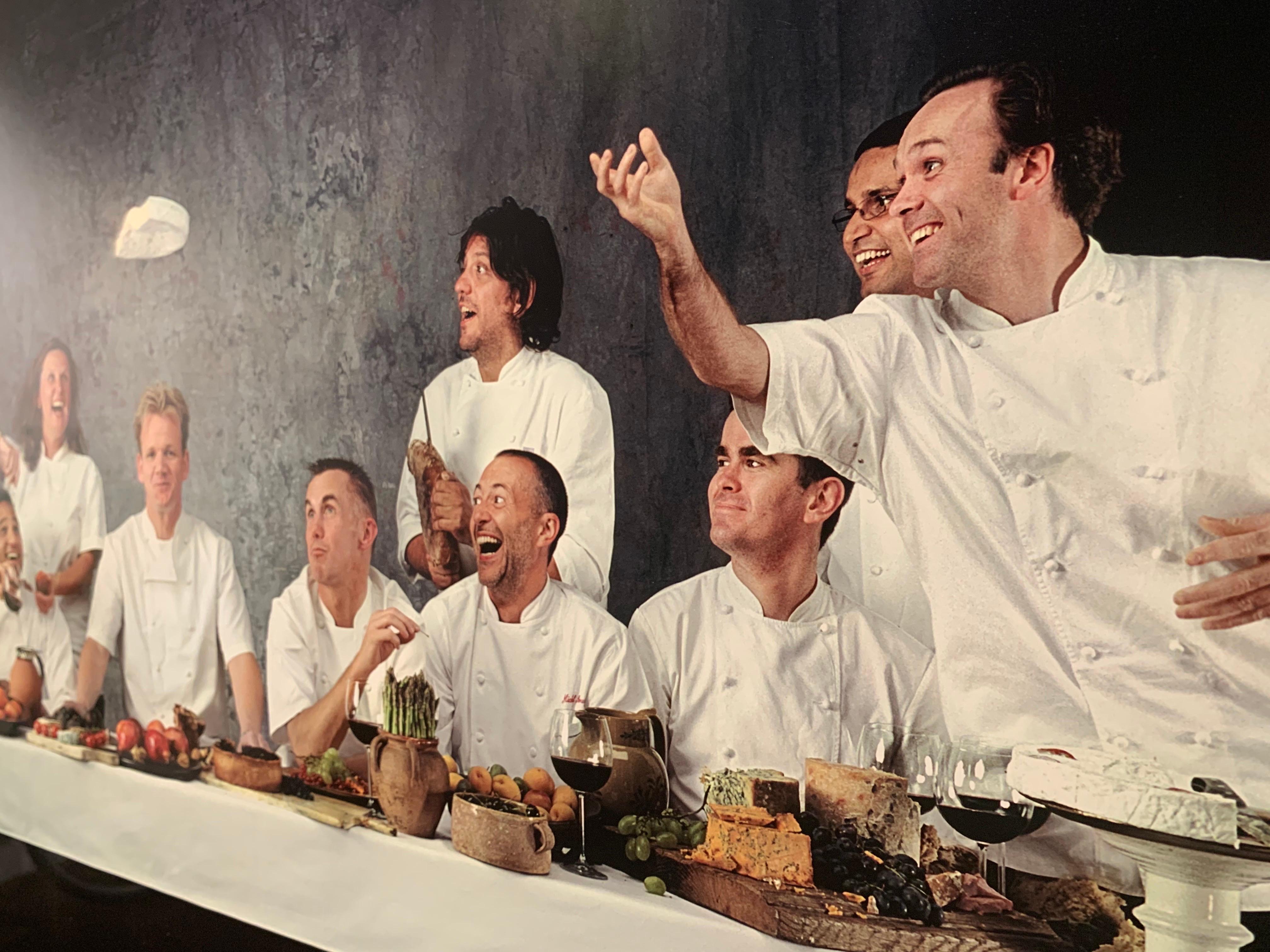 Le dernier plat des chefs - Portrait de 13 chefs à étoiles Michelin - Impression encadrée en vente 10