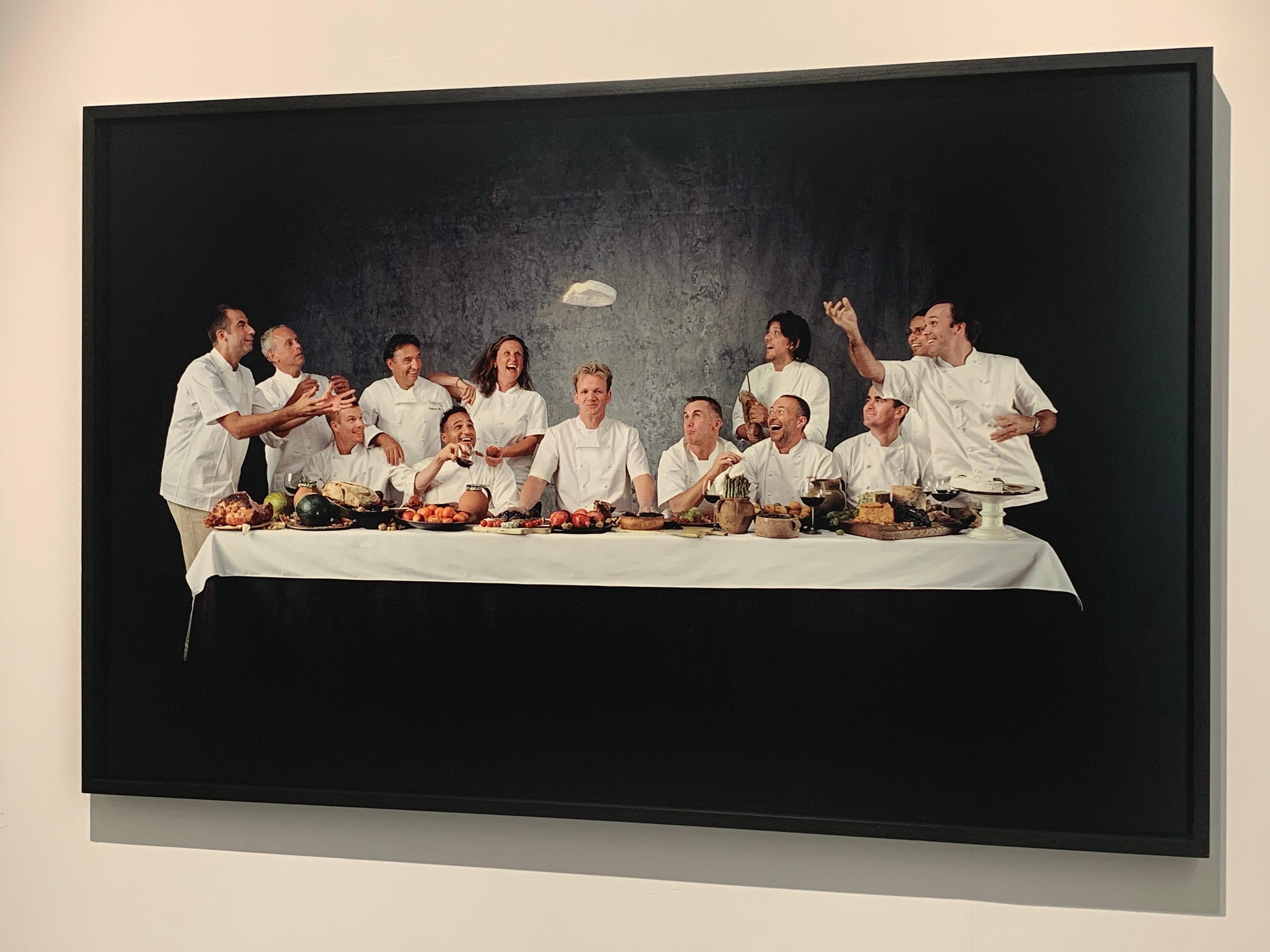Le dernier plat des chefs - Portrait de 13 chefs à étoiles Michelin - Impression encadrée en vente 13