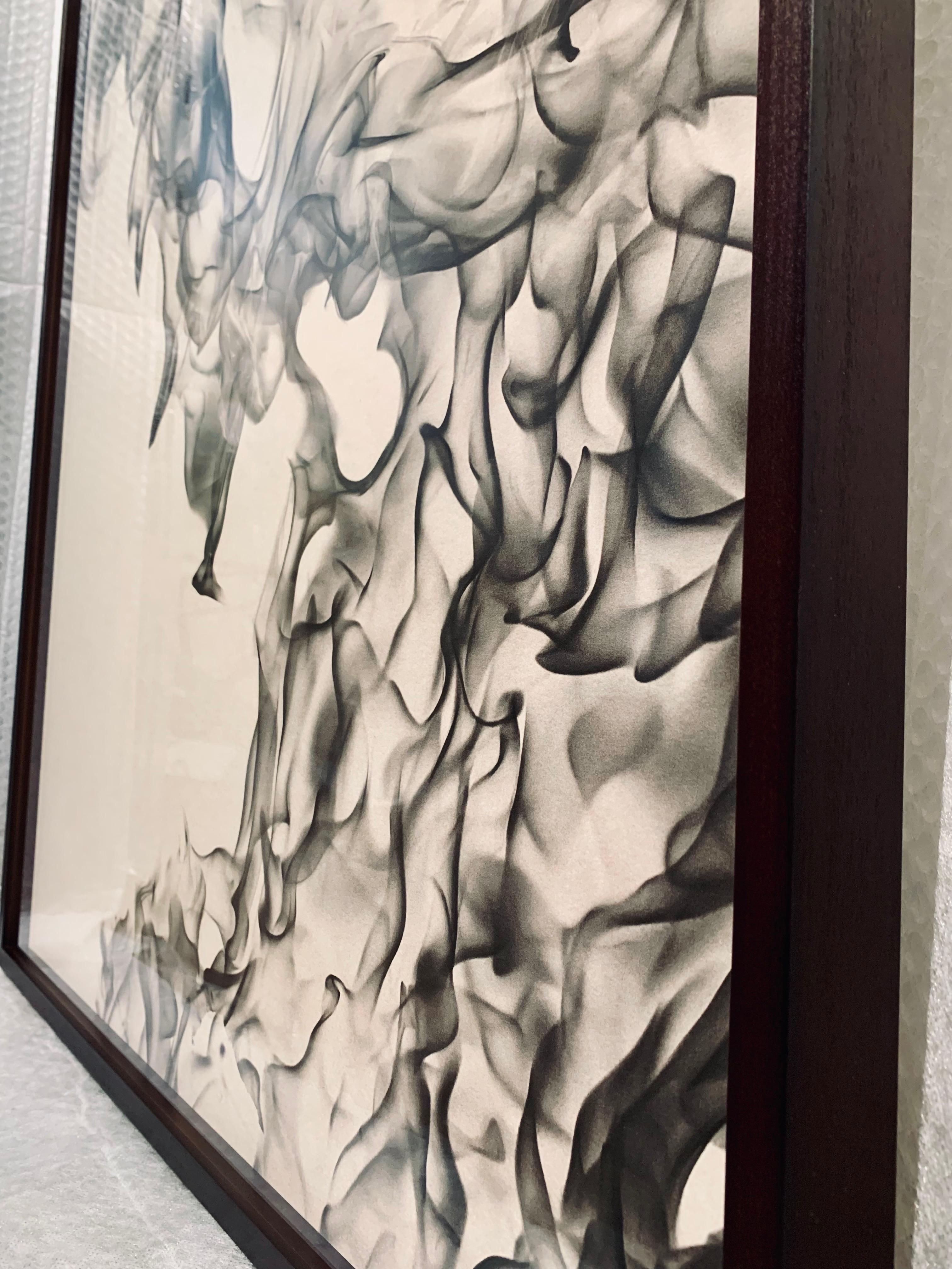 Fire Study 1 - Flames, Fine Art Photographic Print, Signed and Framed For Sale 1