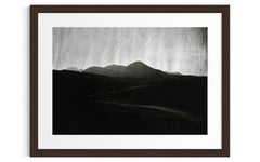 La strada per Heaste, Isola di Skye, Scozia, Paesaggio in bianco e nero di grandi dimensioni