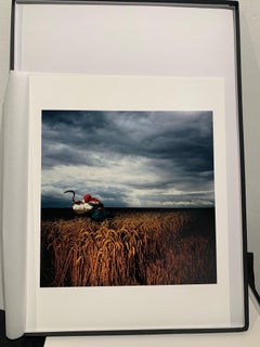 Farbige Landschaft – Ein zerbrochener Rahmen – Ein Albumcover für Depeche Mode – 14 x 14 Zoll