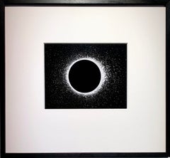 Eclipse solar - «Darts» - Lámina fotográfica en blanco y negro de edición limitada