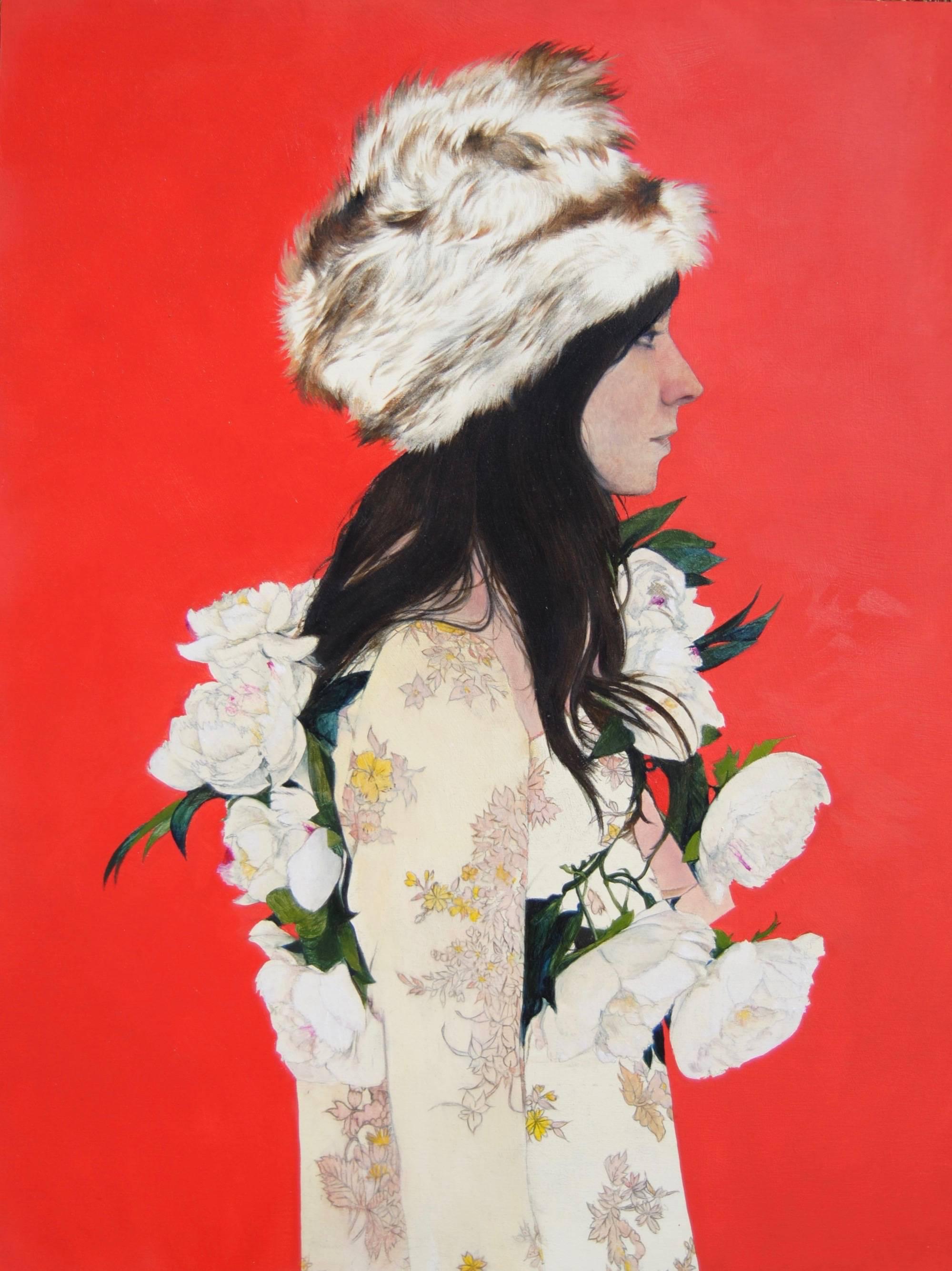 June Glasson Portrait Painting - DIANA