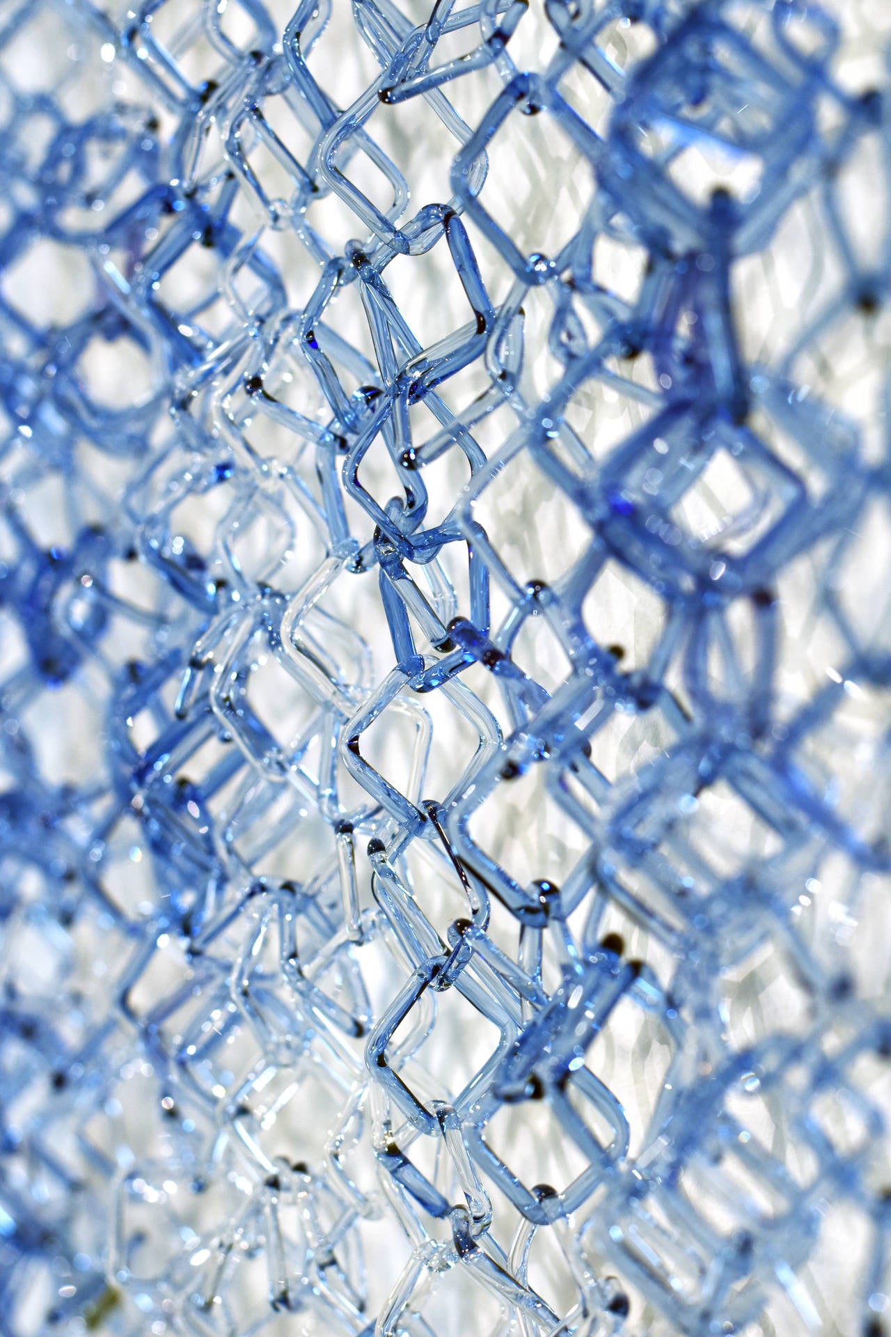 David Licata, Blue Fade, 2014
torch-worked borosilicate glass
50 x 20 x 1 inches
$6,000