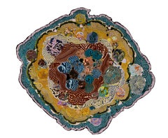 Wellspring - Abstract Geology Encaustic Geode Sculpture, 2026