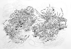 Volitia Pools Up - Contemporary Abstract Line Drawing Gray, 2026