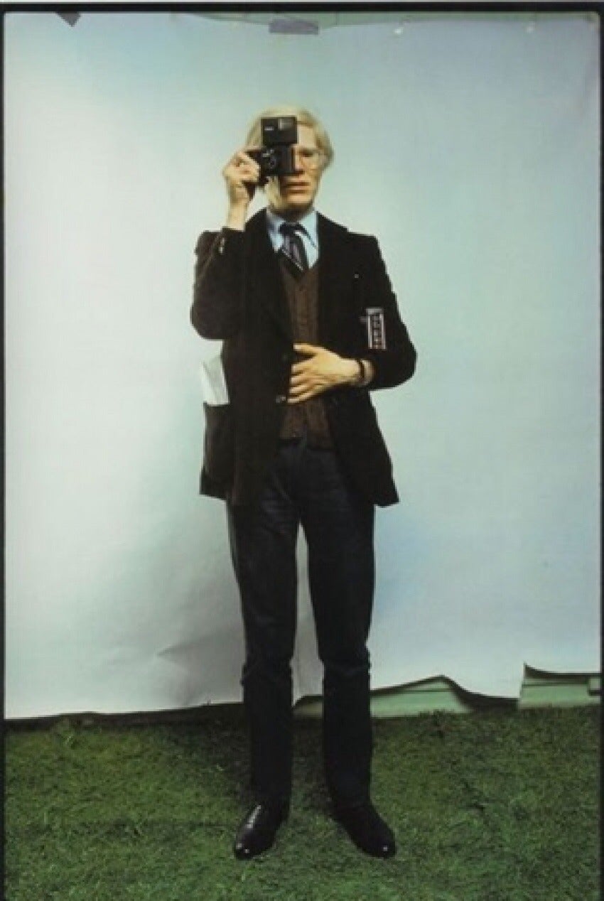 Annie Leibovitz Portrait Photograph - Andy Warhol, New York 1976