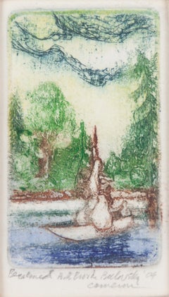 Collection 3, Four original limited ed color intaglio prints