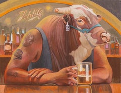 Minotaur in a Bar