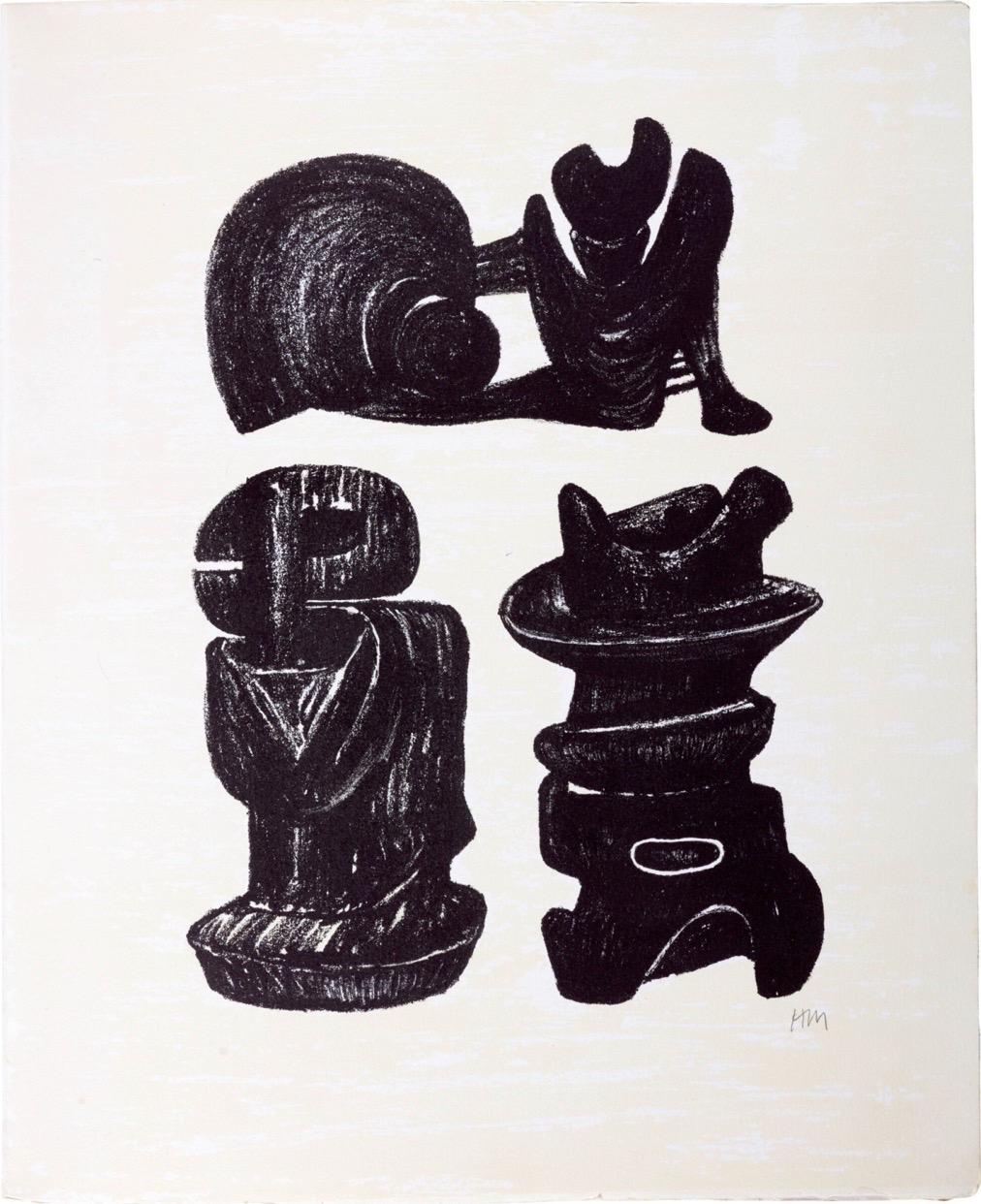 Colección de litografías de Henry Moore en venta 9