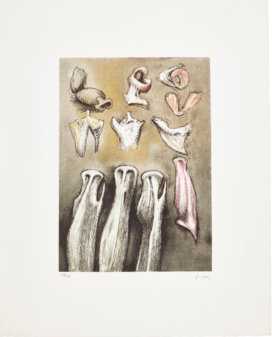 Colección de litografías de Henry Moore en venta 10