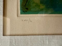 Shakespeare II Etching and Aquatint, Signed, Roman Numeral Edition