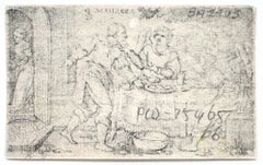 Abraham bedient die drei Engel (Abraham serving the three Angels)