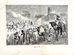 Six engravings from the travelogue Morocco (6)