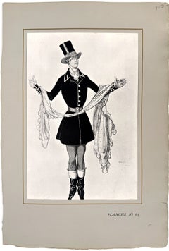 Kostümdesign für Pierrot in „Papillons“
