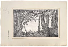 Scenografia per “Daphnis et Chloé” (Atto I)