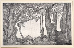 Scenografia per “Daphnis et Chloé” (Atto I)