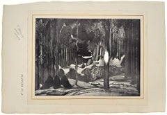 Set design for Saint Sebastien, Act IV