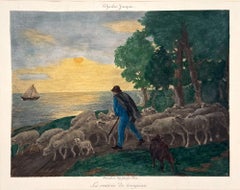 La rentrée du troupeau (Die Rückkehr der Herde)